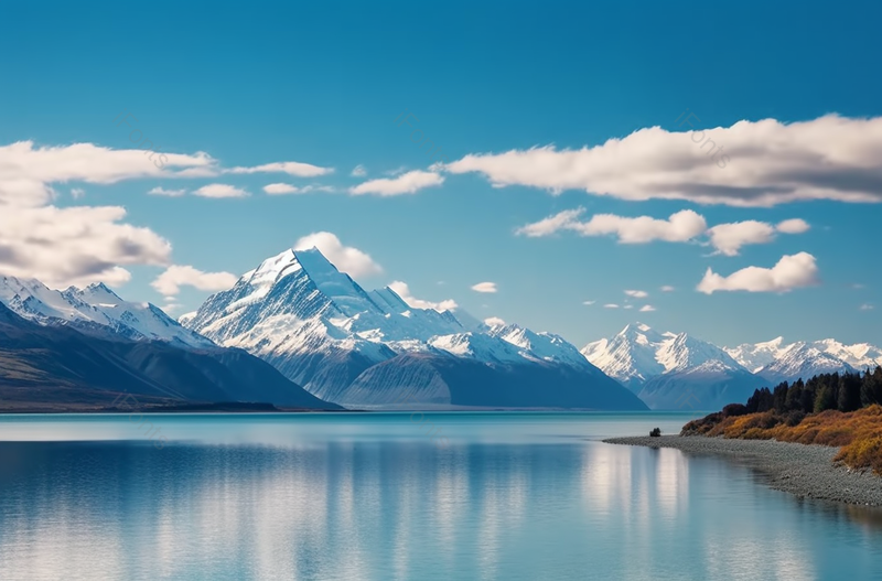 实拍雪山湖泊波光粼粼背景,高清,摄影图,摄影图片,图片大全,摄影图免费下载